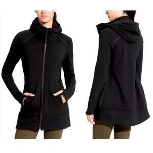 Athleta Cya long strong full zipper hoodie jacket